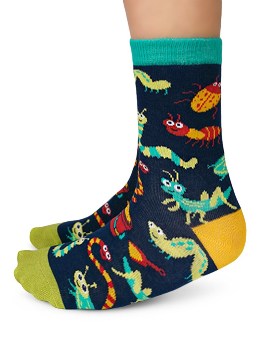 Kids Uptown Sox Crew Socks | Monster Mash Socks | NWT